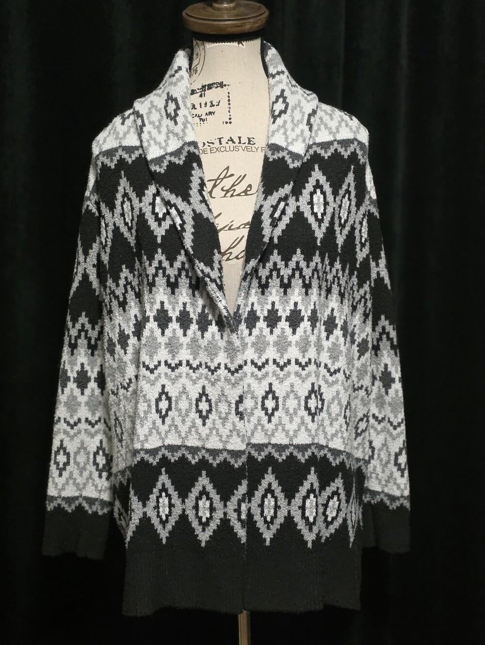 The cardigan that does all the work. 🖤Style & Co. long open-front cardigan co